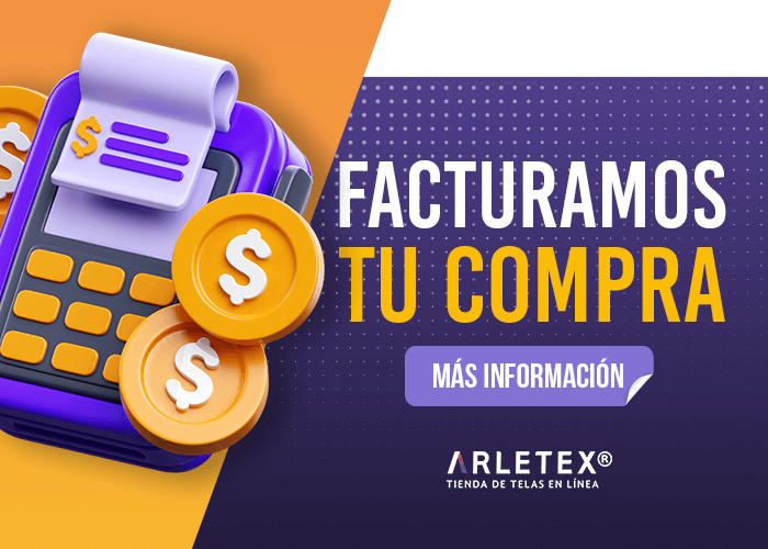 Facturamos tu compra en Arletex