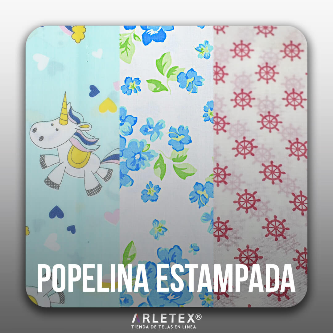Popelina Estampada