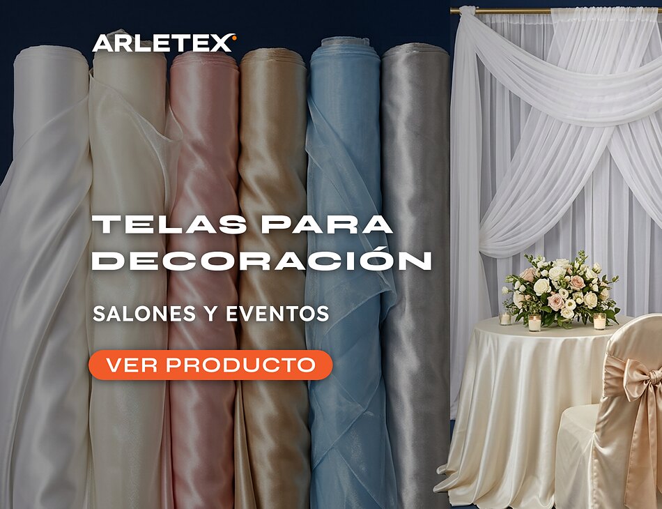 Telas Para Decoración De Eventos Arletex