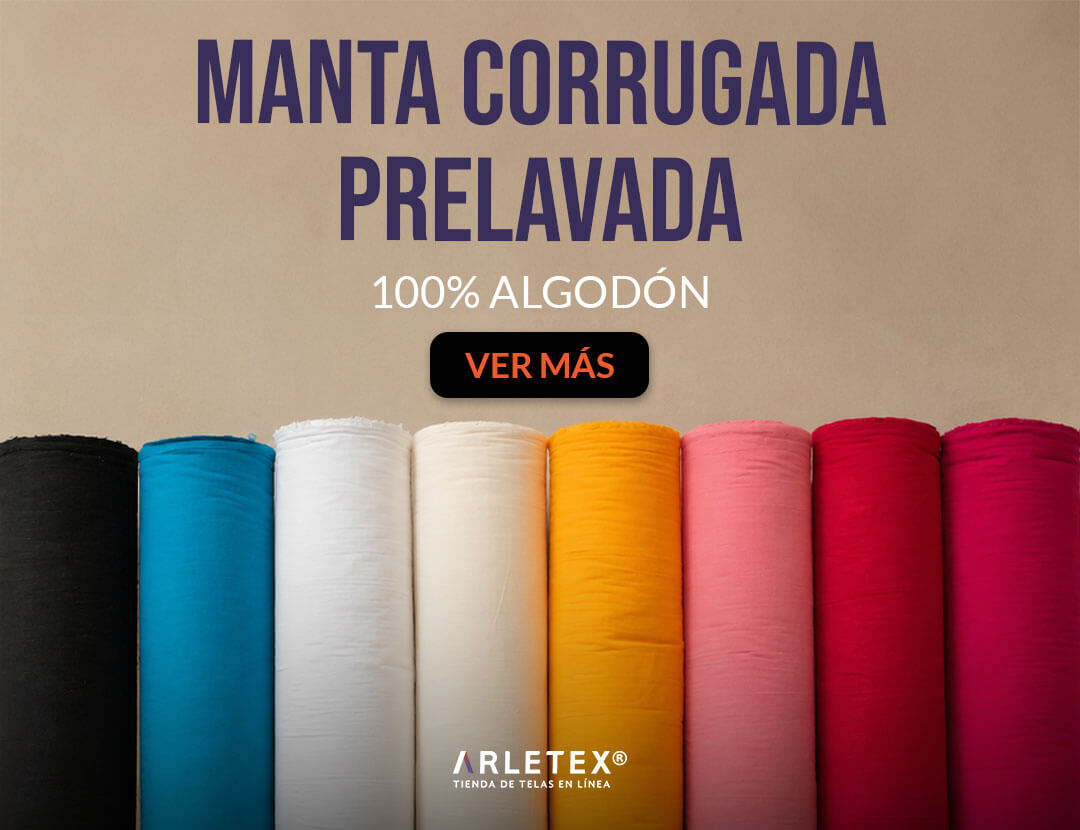 Manta Corrugada Prelavada Arletex