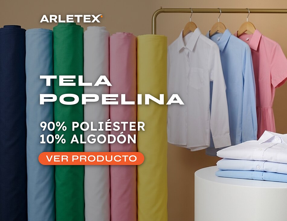 Tela Popelina Arletex
