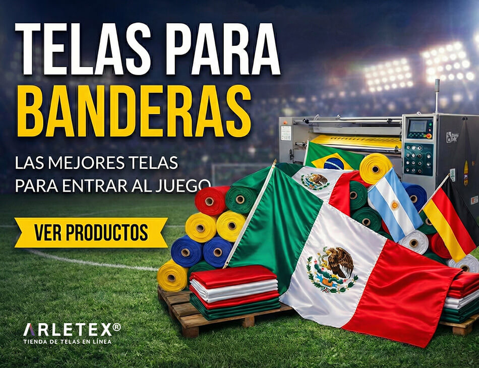 Tela Para Banderas Arletex