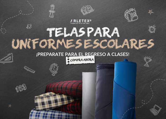Telas para uniformes escolares