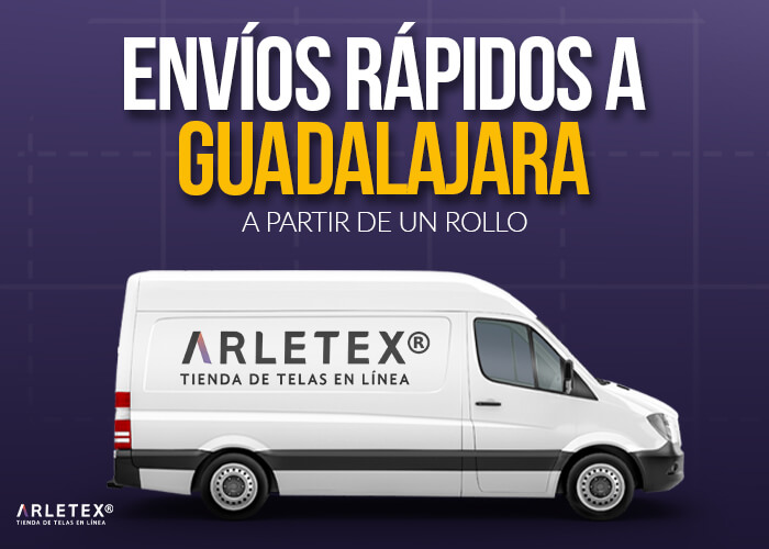 Envíos rápidos de telas a todo Guadalajara