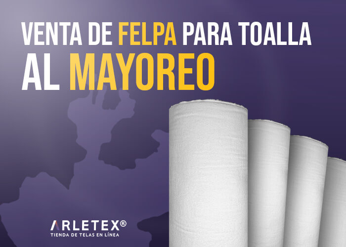 Tela felpa para toalla al mayoreo con envío a Guadalajara