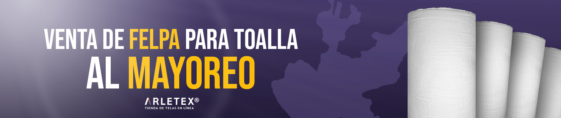 Tela Felpa para Toalla en Guadalajara Arletex