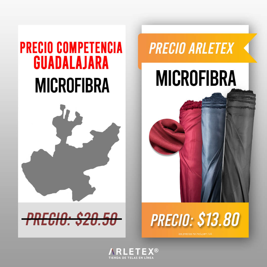Precio Microfibra En Guadalajara Arletex