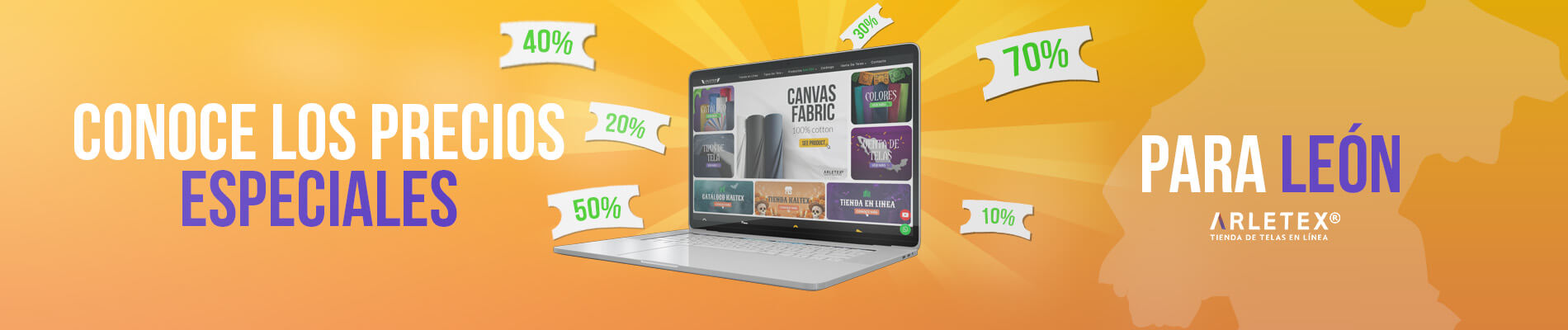 Venta de Telas al Mayoreo en Línea para León