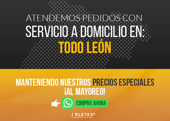 Venta de Telas al Mayoreo en Línea para León