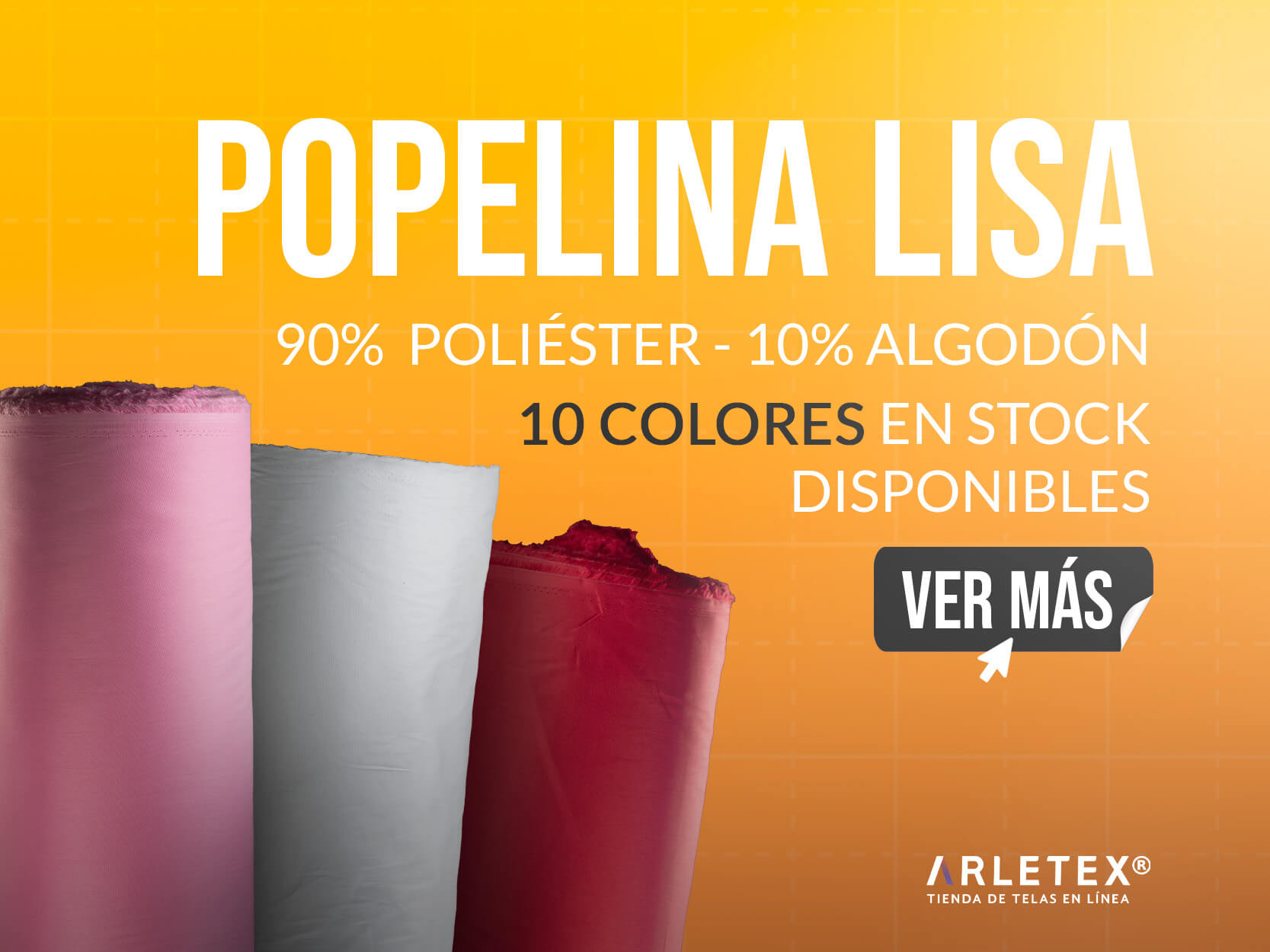 Tela Popelina Lisa