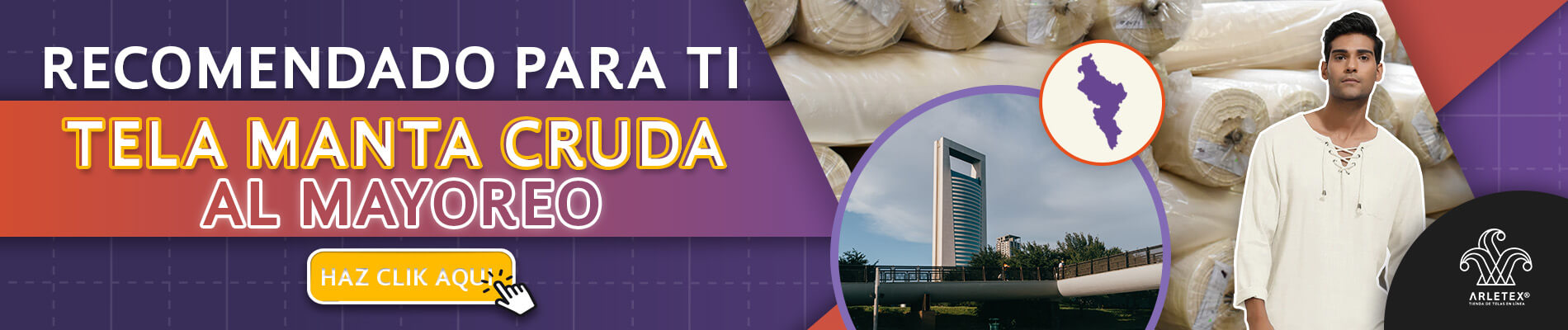 Tela Manta Cruda Al Mayoreo