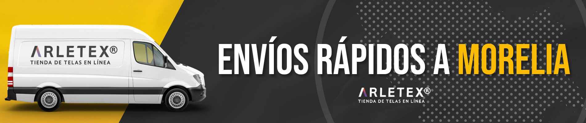 Banner Envíos Rápidos en Morelia