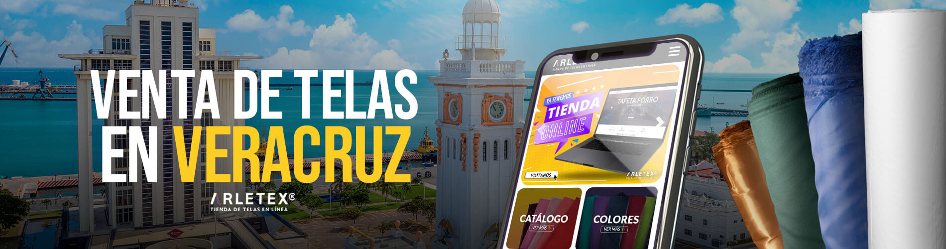 Slide Venta De Telas En Veracruz