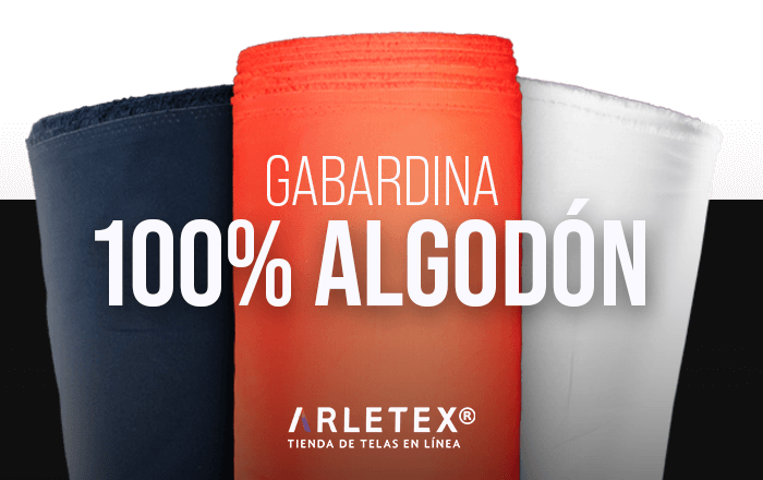 Gabardina 100% Algodón