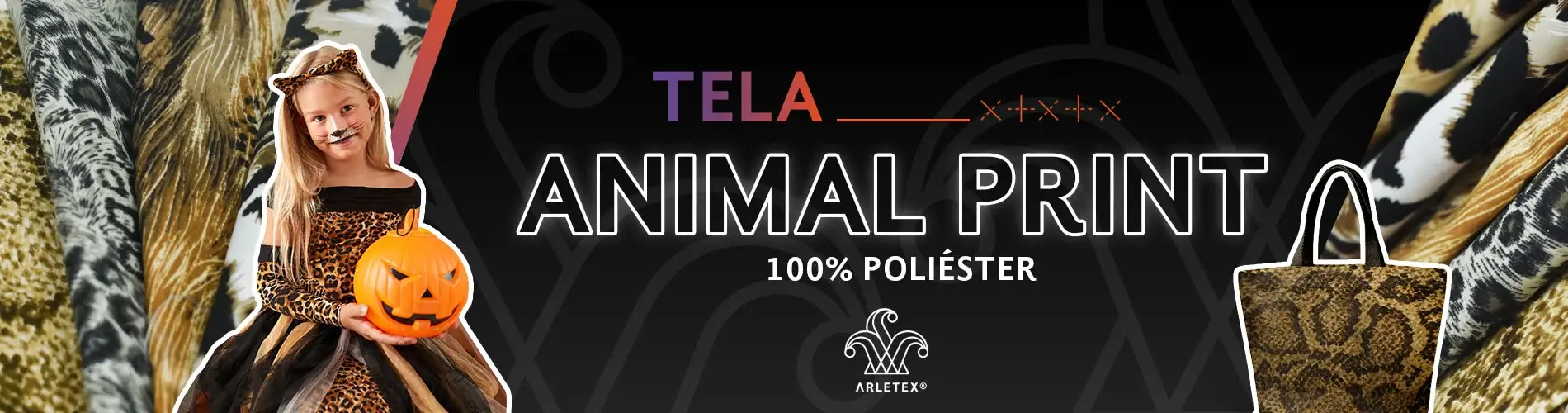 Tela animal print por mayoreo