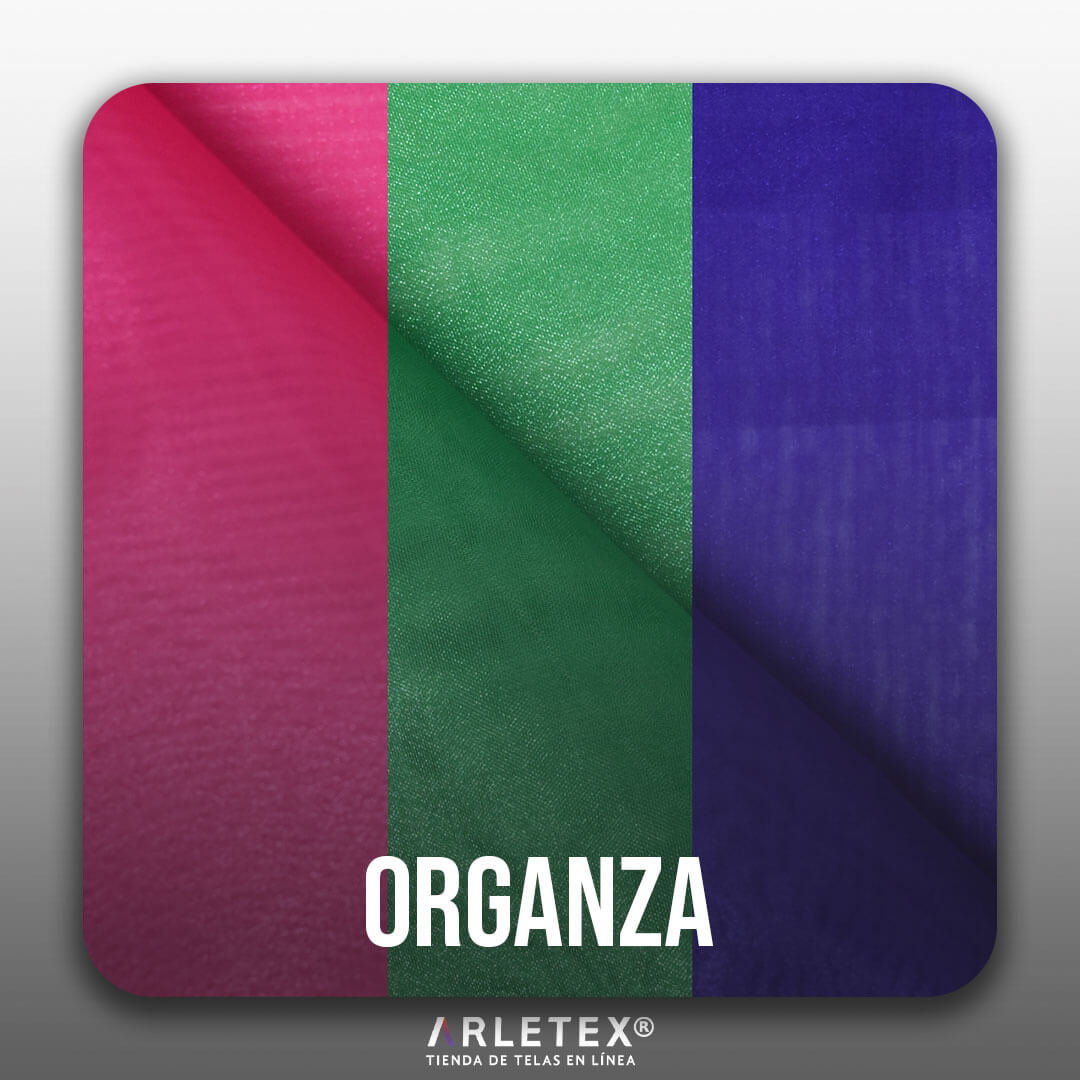Tela Organza Cristal Arletex