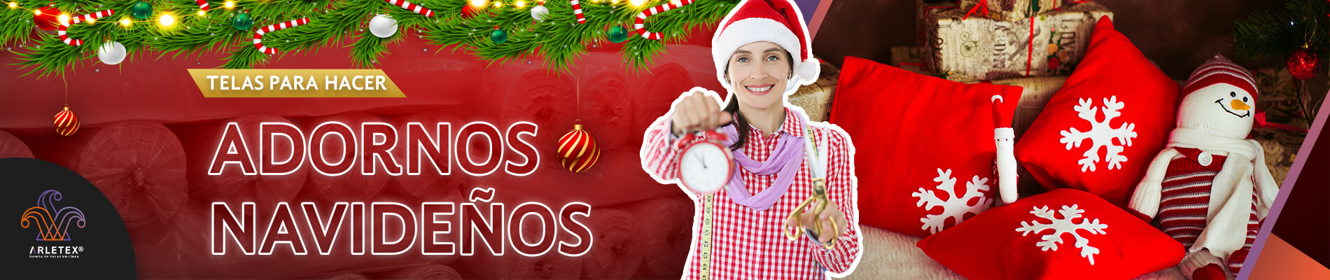 Slide Telas Para Hacer Adornos Navideños