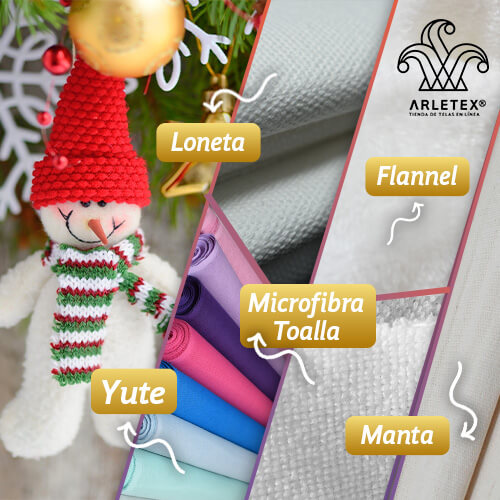 Tipos De Tela Para Hacer Muñecos De Navidad