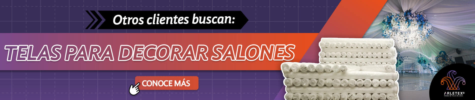 Banner Tela Para Decorar Salones