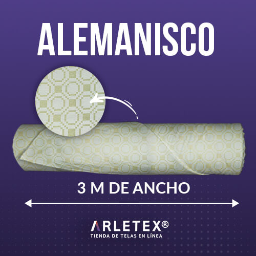 Tela Alemanisco 3 Metros De Ancho