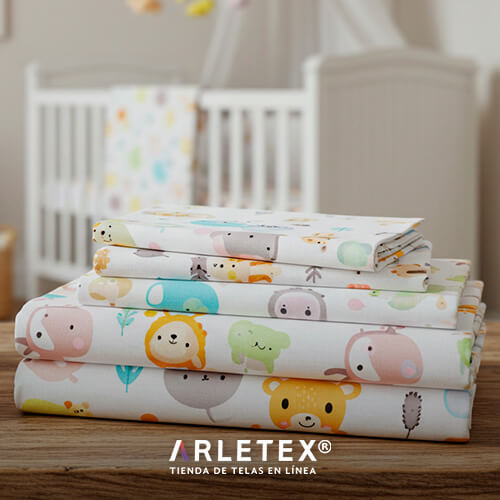 Telas para ropa de bebé y sabanitas