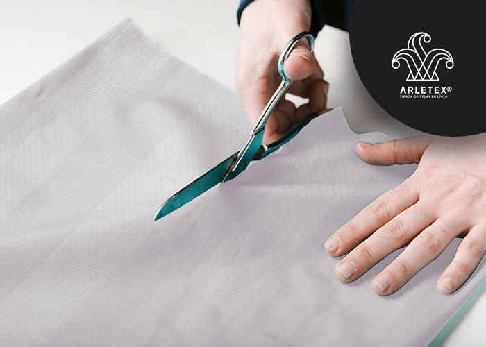 Confección de tela Satín Stripe