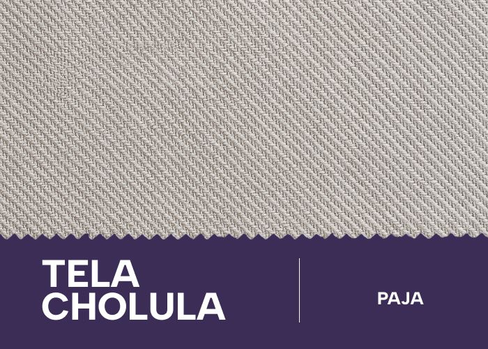 Tela Cholula Arletex color paja