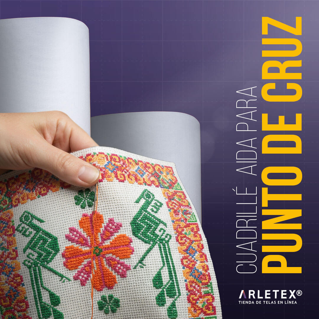 Tela Cuadrillé Aida