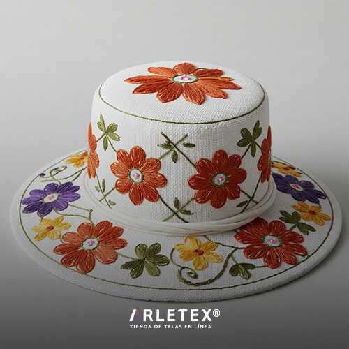 Tela Para Bordar Sombreros