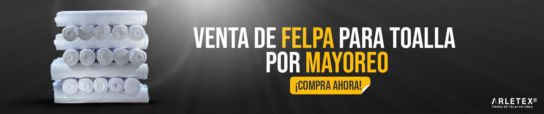 Venta De Tela Felpa para Toalla Por Mayoreo En Arletex