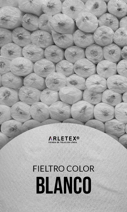 Fieltro Color Blanco