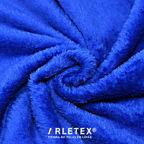 Tela Flannel Azul Rey