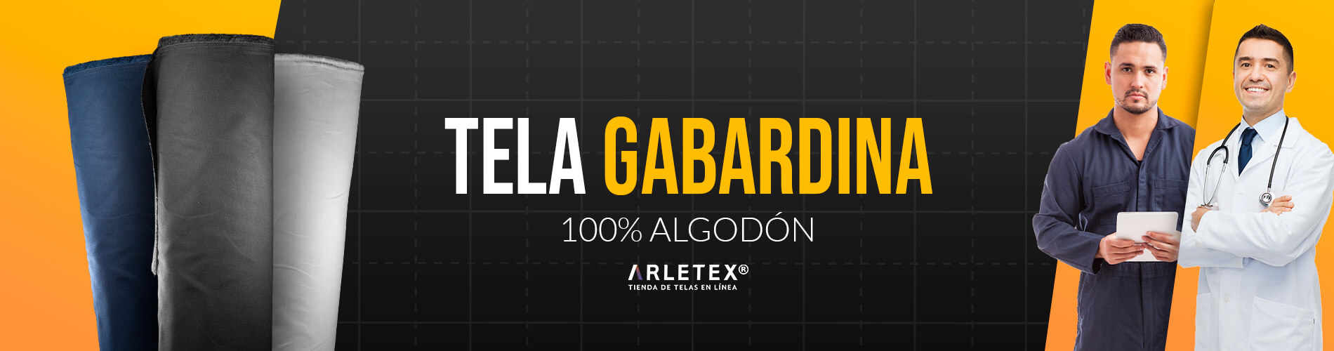 Slide Tela Gabardina