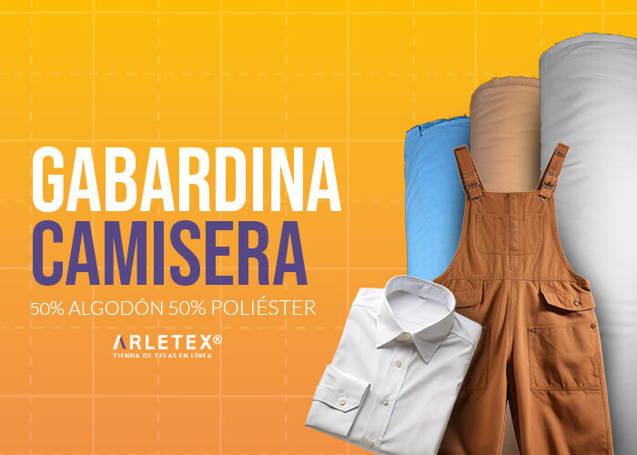 Slide Tela Gabardina 50