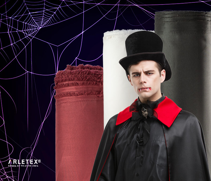 Capa de disfraz con tela Pongee