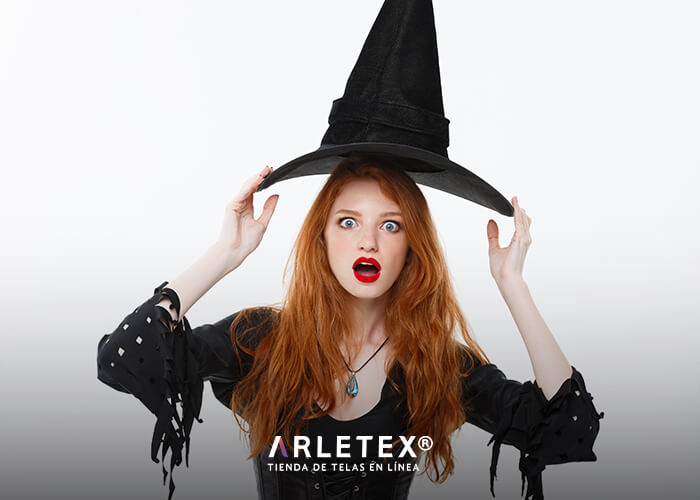 Tela Bombay Negro sombrero