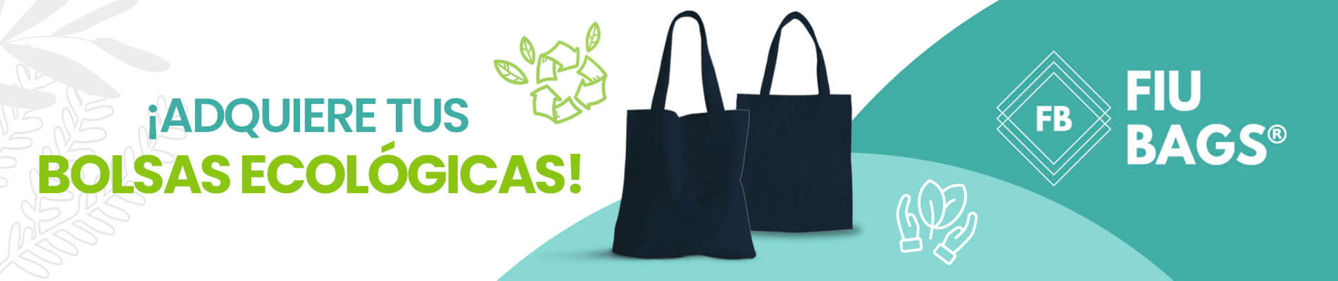 Bolsas De Loneta Azul Ecológicas