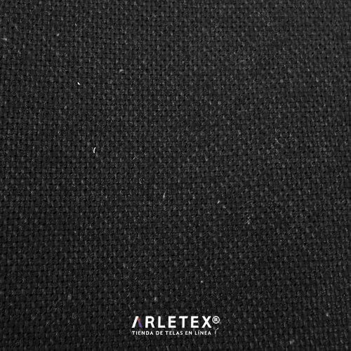 Tela Loneta Color Negro