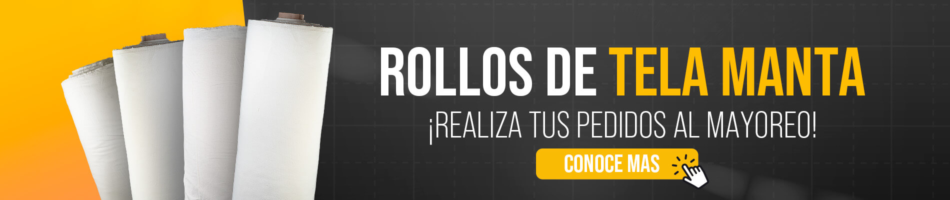 Banner Rollo de Manta