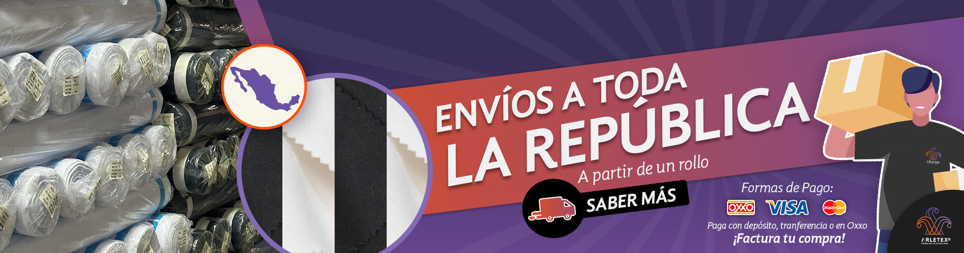 Banner Envíos Microlente Liso