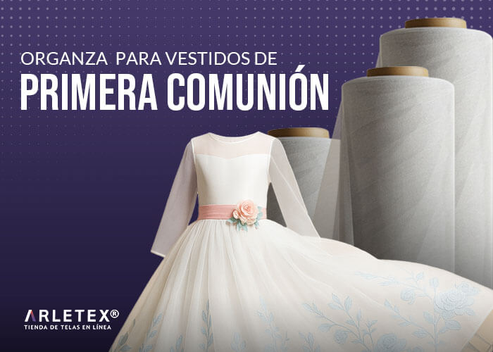 Tela Organza para vestidos de primera comunion