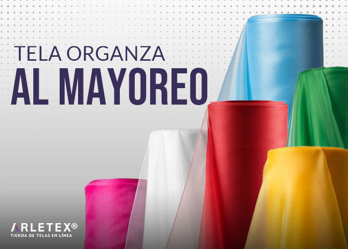 tela organza por mayoreo