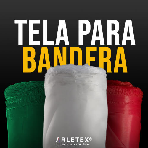 Tela tricolor para bandera