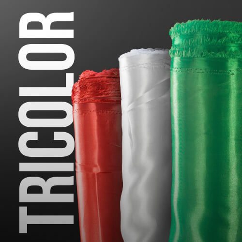 Tela tricolor para bandera