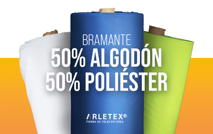Bramante 50% Algodón 50% Poliéster