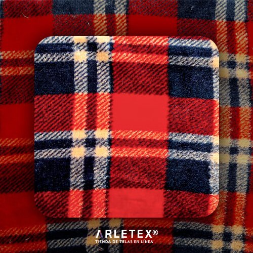 Flannel Cuadros Rojo
