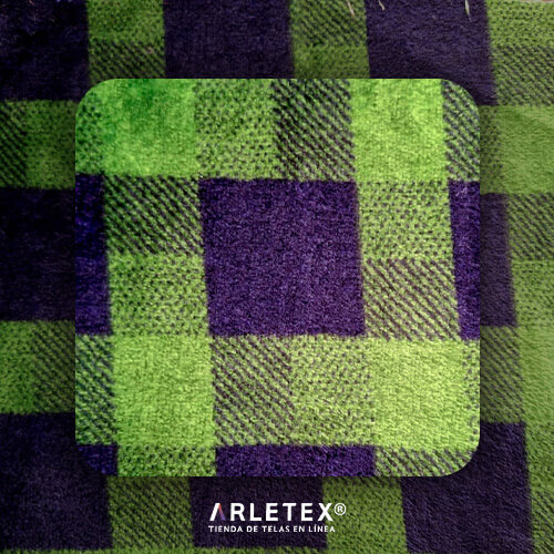 Flannel Cuadros Verde Arletex