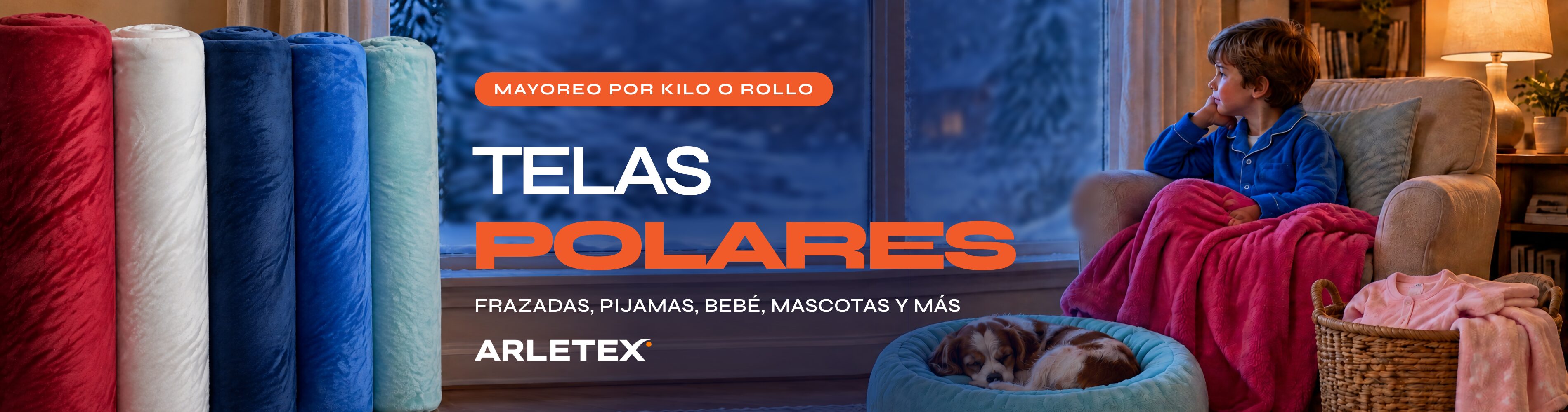 Tela polar por rollo para cobijas y frazadas
