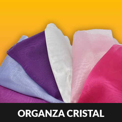Tela Organza Cristal