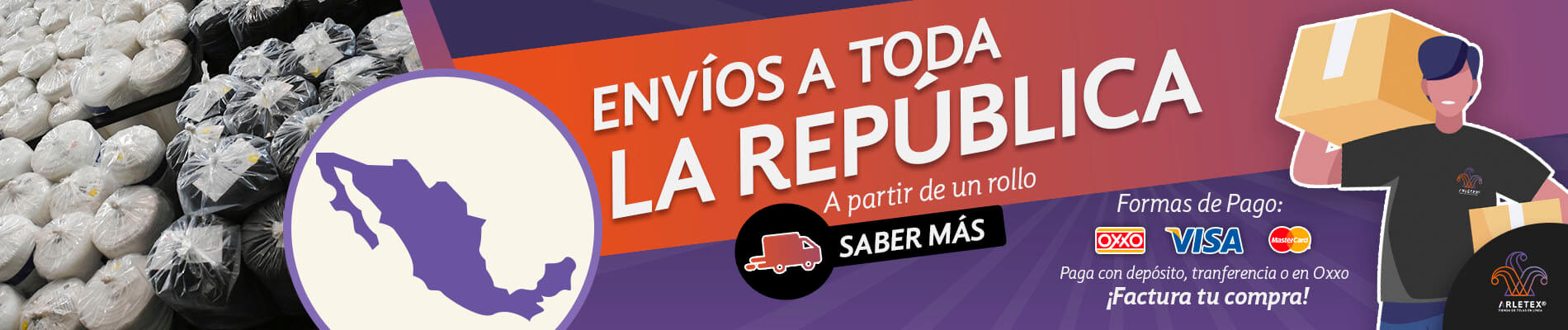 Envíos de tela poliseda